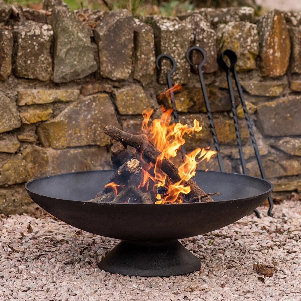 Cast Iron Disc Fire Pit - Large 7 Cast Iron Disc Fire Pit - Large - Image 5