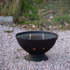 Cast Iron Fire Pit With Grill -KANG Plants Shop pr2000019246 card4 lg