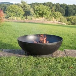 Large Iron Fire Pit Bowl -KANG Plants Shop pr2000027847 card3 lg