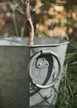 Faceted Galvanised Planter -KANG Plants Shop pr2000027856 card8 lg