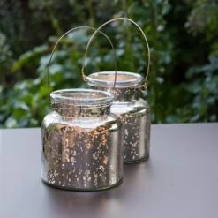 Mercury Glass Jar Lantern -KANG Plants Shop pr2000027869 card7 lg