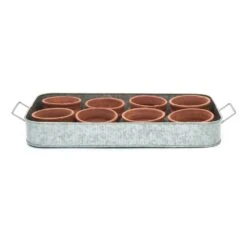 Terracotta Grow Pots - Set Of 8 With Tray -KANG Plants Shop pr2000028372 card9 lg