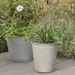 Ribbed Zinc Planter 15 Ribbed Zinc Planter -KANG Plants Shop pr2000028781 card4 lg