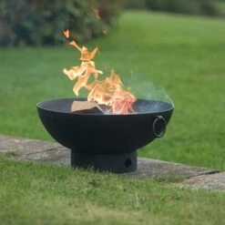 Small Iron Fire Pit Bowl 7 Small Iron Fire Pit Bowl -KANG Plants Shop pr2000028882 card2 lg