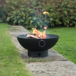 Small Iron Fire Pit Bowl 8 Small Iron Fire Pit Bowl -KANG Plants Shop pr2000028882 card3 lg