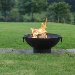 Small Iron Fire Pit Bowl 9 Small Iron Fire Pit Bowl -KANG Plants Shop pr2000028882 card4 lg