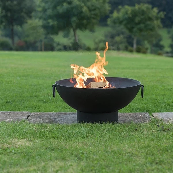 Small Iron Fire Pit Bowl 6 Small Iron Fire Pit Bowl - Image 4