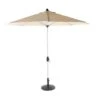 Brushed Aluminium Parasol 2.5m 1 Brushed Aluminium Parasol 2.5m -KANG Plants Shop pr2000030241