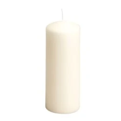 Ivory Pillar Candle
