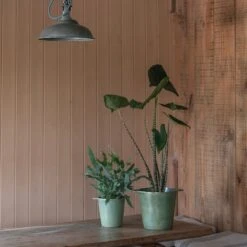 Cast Aluminium Pot Cover With Verdigris Patina -KANG Plants Shop pr2000031480 card7 lg