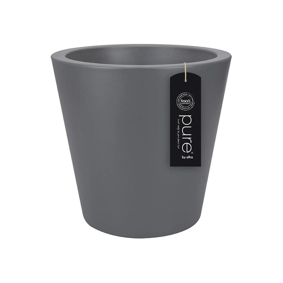 Pure Straight Round Pot Anthracite 3 Pure Straight Round Pot Anthracite