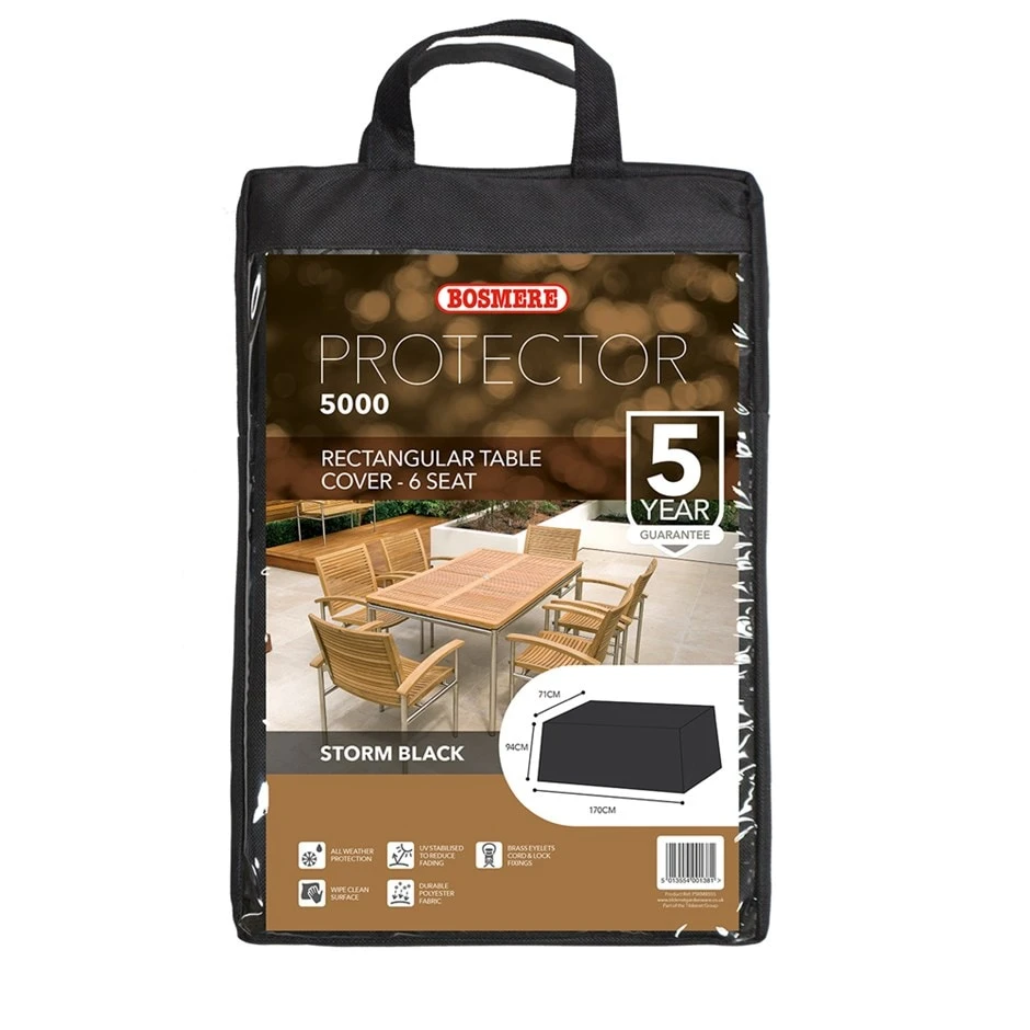 Rectangular Table Cover - 6 Seat 3 Rectangular Table Cover - 6 Seat