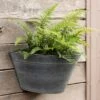 Wall Planter - Aged Zinc -KANG Plants Shop pr2000033945