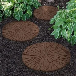 Recycled Stepping Stone Cracked Log -KANG Plants Shop pr2000034103 card3 lg
