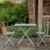 Rome Folding Bistro Set - Cloud Grey -KANG Plants Shop pr2000035668