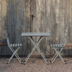 Rome Folding Bistro Set - Cloud Grey -KANG Plants Shop pr2000035668 card3 lg