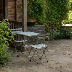 Rome Folding Bistro Set - Cloud Grey -KANG Plants Shop pr2000035668 card4 lg