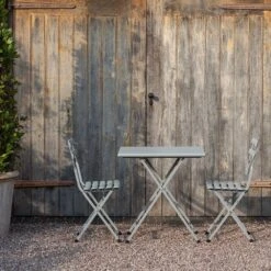 Rome Folding Bistro Set - Cloud Grey -KANG Plants Shop pr2000035668 card6 lg