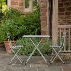 Rome Folding Bistro Set - Cloud Grey -KANG Plants Shop pr2000035668 card7 lg