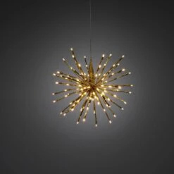 Starburst Hanging Light - Brass 5 Starburst Hanging Light - Brass -KANG Plants Shop pr2000036665 card2 lg