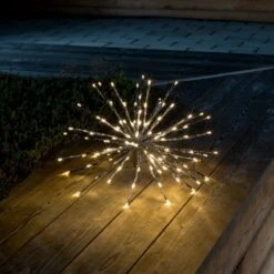 Starburst Hanging Light - Silver