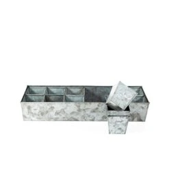 Galvanised Tray With 12 Grow Pods 11 Galvanised Tray With 12 Grow Pods -KANG Plants Shop pr2000037486 card5 lg