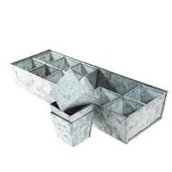 Galvanised Tray With 16 Grow Pods 12 Galvanised Tray With 16 Grow Pods -KANG Plants Shop pr2000037487 card3 lg