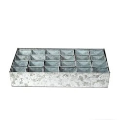 Galvanised Tray With 24 Grow Pods -KANG Plants Shop pr2000037488 card3 lg