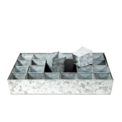 Galvanised Tray With 24 Grow Pods -KANG Plants Shop pr2000037488 card4 lg