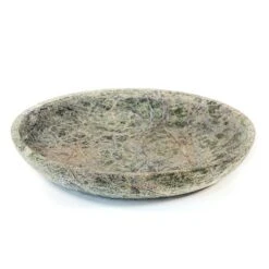 Turned Green Marble Bird Bowl 13 Turned Green Marble Bird Bowl -KANG Plants Shop pr2000037502 card3 lg