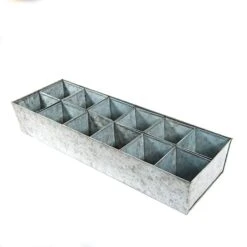 Galvanised Tray With 12 Large Grow Pods 12 Galvanised Tray With 12 Large Grow Pods -KANG Plants Shop pr2000037508 card4 lg