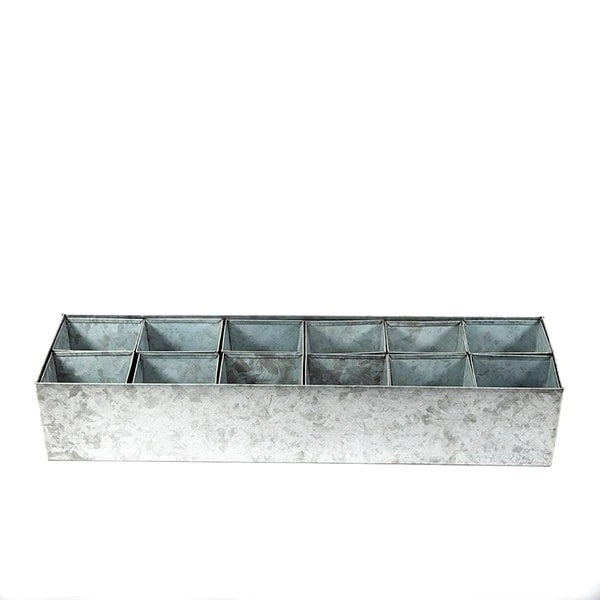 Galvanised Tray With 12 Large Grow Pods 7 Galvanised Tray With 12 Large Grow Pods - Image 5