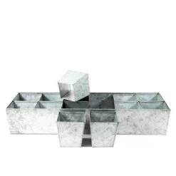 Galvanised Tray With 12 Large Grow Pods 14 Galvanised Tray With 12 Large Grow Pods -KANG Plants Shop pr2000037508 card6 lg