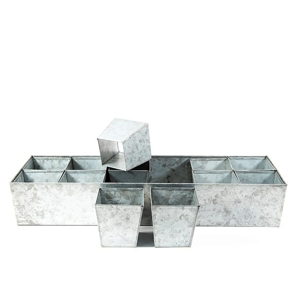 Galvanised Tray With 12 Large Grow Pods 8 Galvanised Tray With 12 Large Grow Pods - Image 6