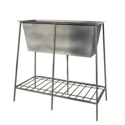 Trough Stand With Shelf - Long -KANG Plants Shop pr2000037547 card3 lg