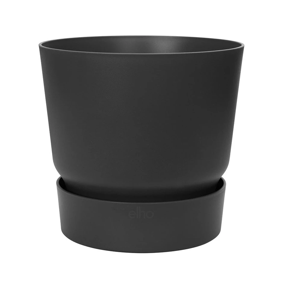 Greenville Round Pot Black 3 Greenville Round Pot Black