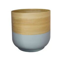 Bamboo Grey Planter -KANG Plants Shop pr2000038931 card2 lg