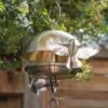 Brushed Brass Hanging Bird Feeding Dome -KANG Plants Shop pr2000040684