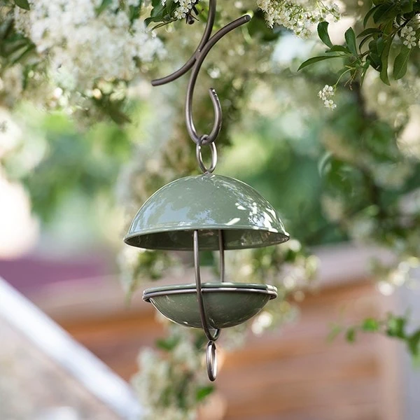 Crocus Green Satellite Bird Seed Feeder 5 Crocus Green Satellite Bird Seed Feeder - Image 3
