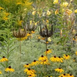 Flower Stake Tealight Holder - Antique Bronze -KANG Plants Shop pr2000040769 card5 lg