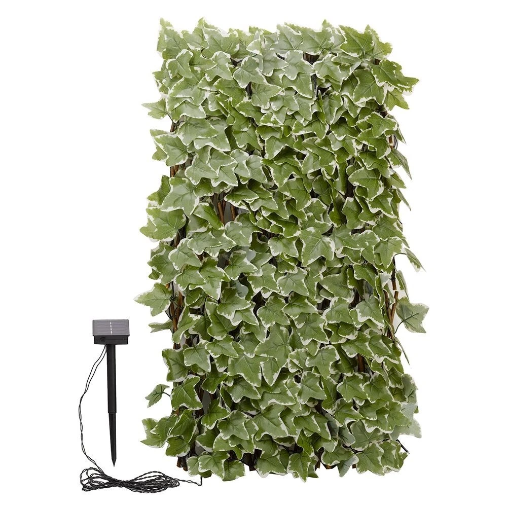 LED Solar In-lit Ivy Trellis 4 LED Solar In-lit Ivy Trellis - Image 2