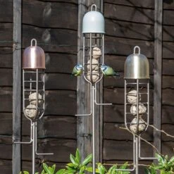 Garden Stake Fat Ball Feeder - Putty Grey 9 Garden Stake Fat Ball Feeder - Putty Grey -KANG Plants Shop pr2000041707 card3 lg