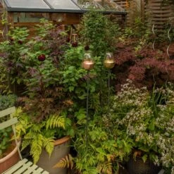 Tulip Stake Tealight Holder (adjustable Height) - Brushed Copper -KANG Plants Shop pr2000041728 card3 lg