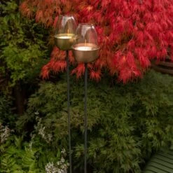 Tulip Stake Tealight Holder (adjustable Height) - Brushed Copper -KANG Plants Shop pr2000041728 card6 lg