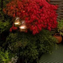 Tulip Stake Tealight Holder (adjustable Height) - Brushed Copper -KANG Plants Shop pr2000041728 card7 lg