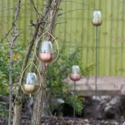 Tulip Stake Tealight Holder (adjustable Height) - Brushed Brass -KANG Plants Shop pr2000041729 card8 lg