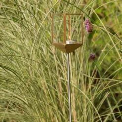 Tall Stake Tealight Lantern 13 Tall Stake Tealight Lantern -KANG Plants Shop pr2000041743 card6 lg