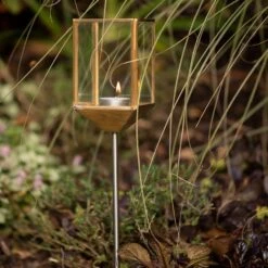 Low Stake Tealight Lantern -KANG Plants Shop pr2000041744 card2 lg