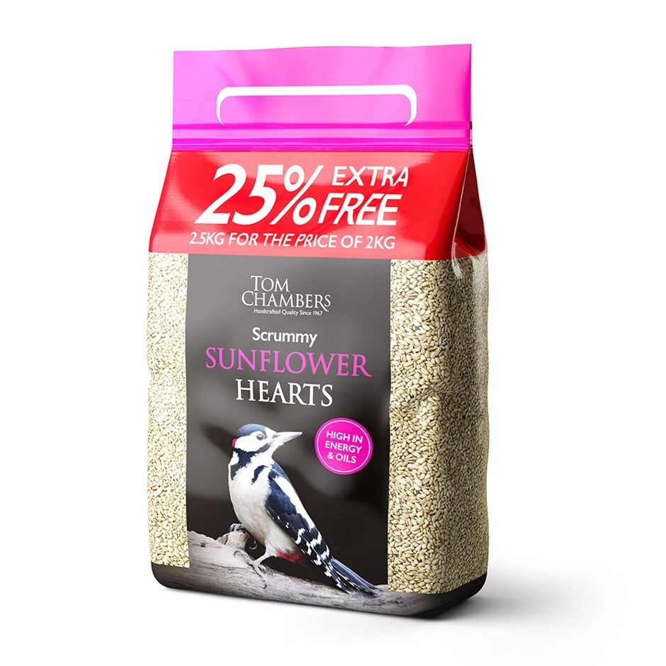 Scrummy Sunflower Hearts 3 Scrummy Sunflower Hearts