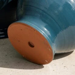 Dark Teal Bellied Planter 10 Dark Teal Bellied Planter -KANG Plants Shop pr2000045004 card4 lg